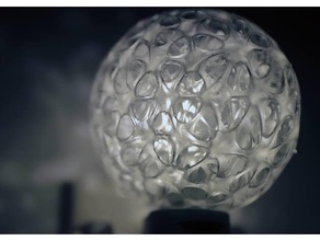 lattice lampshade 20 decor lamp 3d print model - Mito3D