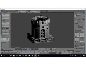 torre et itc edifícios e estruturas 3d print model - Mito3D