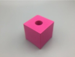 cube secret hole containers container cool final project jmu3space 3d print model - Mito3D