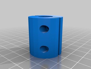 5-12 mm axis coupler parts customized 3d print model - Mito3D
