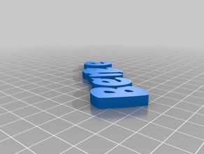 bernize organización personalizado 3d print model - Mito3D
