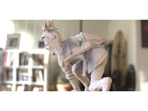 principessa nausicaa sculture hayao miyazaki 3d print model - Mito3D