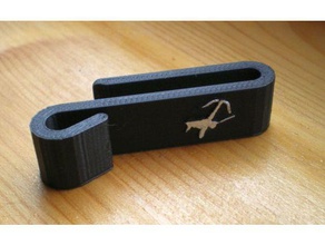 belt clip quiver sport & outdoors 3d print model - Mito3D