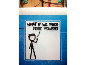 xkcd - if we tried more power sculptures 3d text comic laser 3d print model - Mito3D