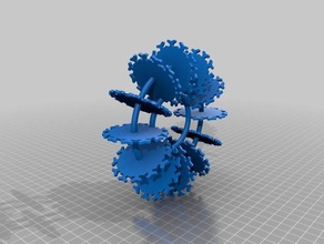 poe vortex bobine rodin de la L'impression 3d 3d print model - Mito3D