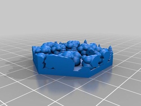 terraformare marte albero di piastrelle giochi 3d print model - Mito3D
