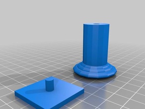 pedastool 3d printing pedastal 3d print model - Mito3D