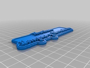 mariam bazulrosa keychains customized 3d print model - Mito3D