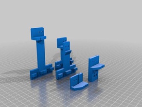 tronxy x5s Kabel-chain-Halterung 3d-Drucker Teile 3d print model - Mito3D