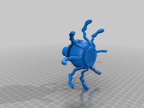 octodrainv2 La stampa 3d bagno figura figurina famiglia oceano il polpo 3d print model - Mito3D