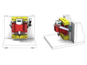 pcb drilling machine diy 3d print model - Mito3D