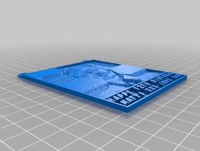 my customized hi-rez lithophane matyi v03 3d print model - Mito3D
