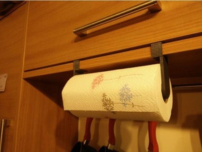 toalha de papel gabinete titular 22mm cozinha e sala jantar a rolos suporte rolo 3d print model - Mito3D