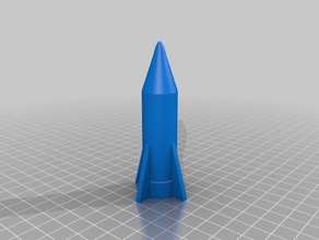 roket sanat 3d print model - Mito3D