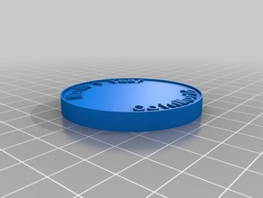 customized gift coin coins & badges 3d print model - Mito3D