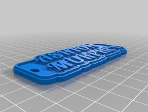 ashton llaveros personalizado 3d print model - Mito3D