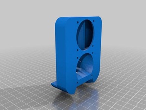 doble tobera aire anet e10 3d yazıcı parçaları 3d print model - Mito3D