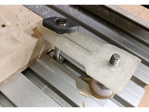 cnc de serrage les machines-outils la pince shapeoko workholding x-sculpter 3d print model - Mito3D