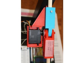 Ellenbogengelenk servo-Gehäuse Modell-Roboter 3d print model - Mito3D