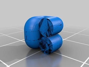 3d hilbert curve math art hilbertcube mathematics 3d print model - Mito3D