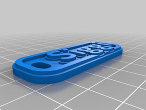 schl sselanh dedo siggi llaveros personalizado 3d print model - Mito3D