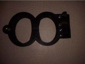 irish handcuffs 3d print model - Mito3D