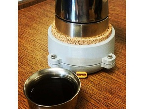 pot de café le bricolage électrique longboard planche à roulettes esk8 plein air 3d print model - Mito3D