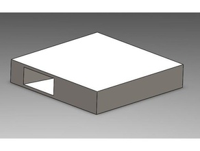 cut-box Container box 3d print model - Mito3D