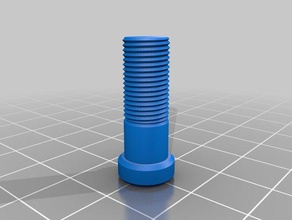 mi personalizados tuerca trabajo de tornillo empanadera partes personalizado 3d print model - Mito3D