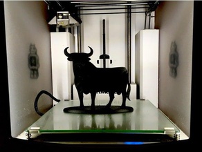 toro osborne bull sinais e logotipos espanha 3d print model - Mito3D