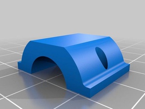 induktiver sensor support v2 3d Drucker Zubehör microdelta Nacharbeit 3d print model - Mito3D
