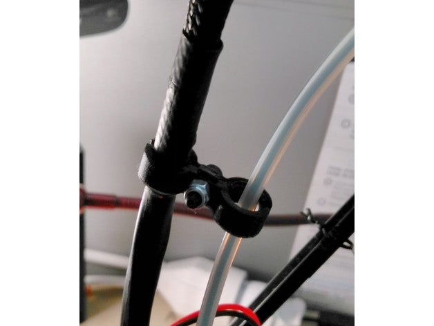 fixation cable ties 3d printer parts microdelta rework 3D print model - Mito3D