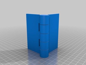 il mio personalizzato cerniera del piano parti su misura 3d print model - Mito3D