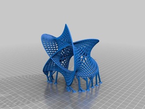 calabi mobeus pilastri utilizzare 8mm tesa pla zattera matematica arte 3d print model - Mito3D