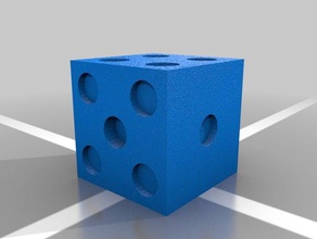 jaycob a-dice 3d printing dice 3d print model - Mito3D