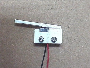 Imprimée en 3d micro-interrupteur de l'électronique interrupteur fin course imprimé micro commutateur 3d print model - Mito3D