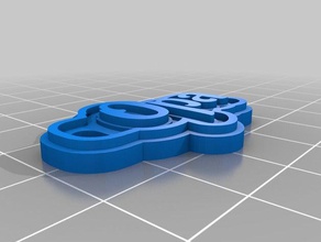 opa keychains customized 3d print model - Mito3D