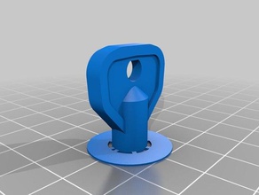 number 4 obelisk clock key household customized 3d print model - Mito3D