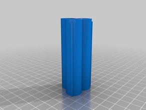 segmentado nerf sledgefire shell esporte & ao ar livre 3d print model - Mito3D