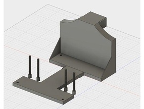 x55 hotas desk clamp La stampa 3d 3d print model - Mito3D
