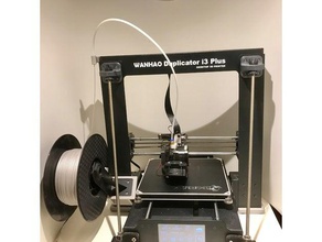 inverse bowden installation wanhao duplicateur i3 clones de l'imprimante 3d pièces support bobine 3d print model - Mito3D