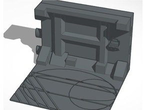catena di basi La stampa 3d sfondo meccanica modulare stand 3d print model - Mito3D