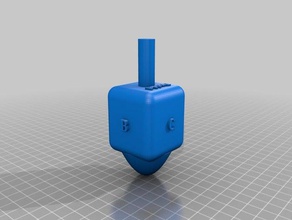 básica pião brinquedos & games o 3d print model - Mito3D