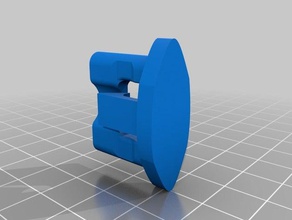 lavastoviglie rail punto di arresto parti ricambio piatto rondella 3d print model - Mito3D