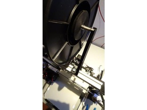 filamenthalter 3d-Drucker Teile 2040 am8 filament spool holder 3d print model - Mito3D