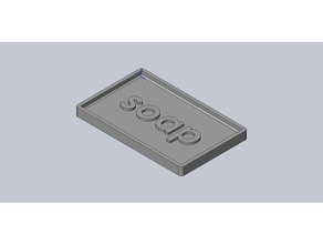 Seifenschale diy Seife Seifenablage soap-tray 3d print model - Mito3D