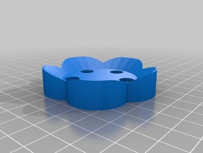 flower holes 3d printing 3d print model - Mito3D