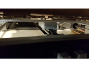 y belt attachment anet a8 shortened 3d printer parts b upgrade y-axis 3d print model - Mito3D