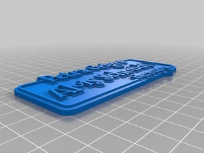 multi line tag - beta signs & logos 3d print model - Mito3D