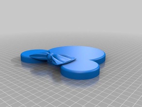 minnie mouse 3d print model - Mito3D